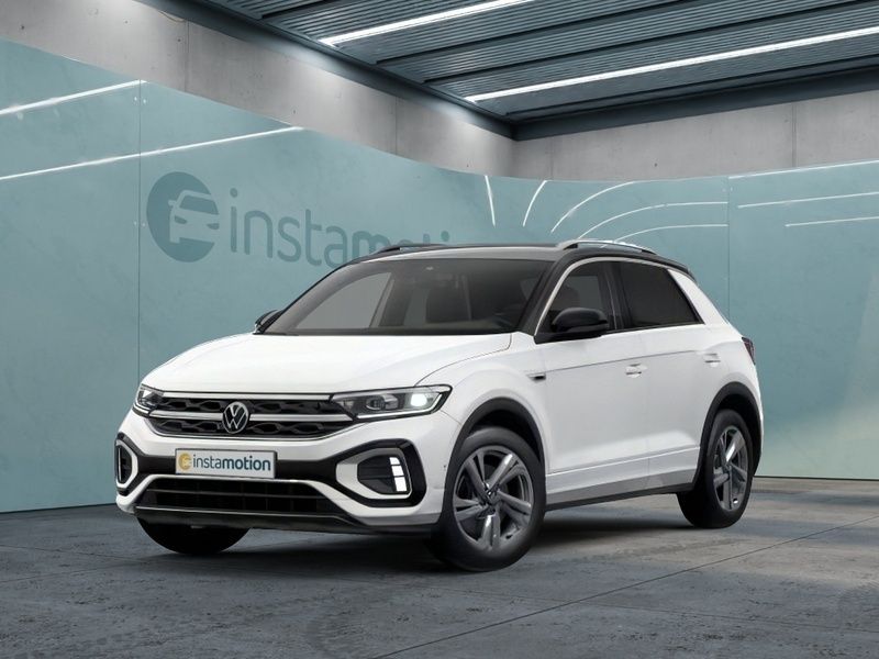 Weiß Gebraucht 2024 VW T-Roc R-line SUV | 31.640 € (Fairer Preis) - Bild 1/4
