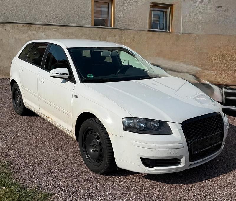 Gebraucht Audi A3 125 PS (91 kW) 2008 Weiß Kleinwagen