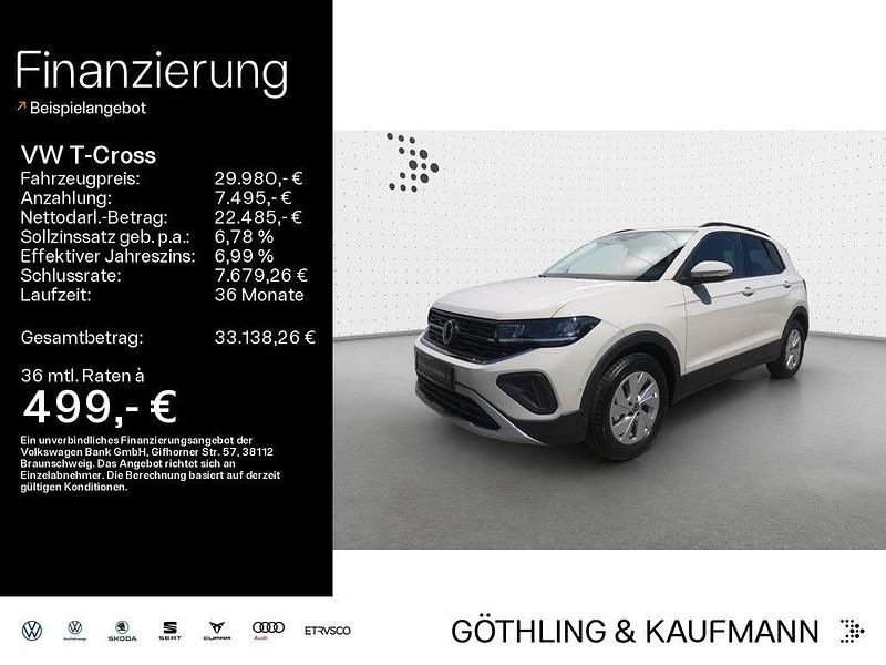 Grau Gebraucht 2025 VW T-Cross Life SUV | 29.980 € (Teuer) - Bild 1/4