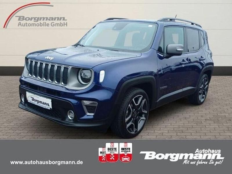 Blau Gebraucht 2021 Jeep Renegade Limited SUV | 17.990 € (Fairer Preis) - Bild 1/4