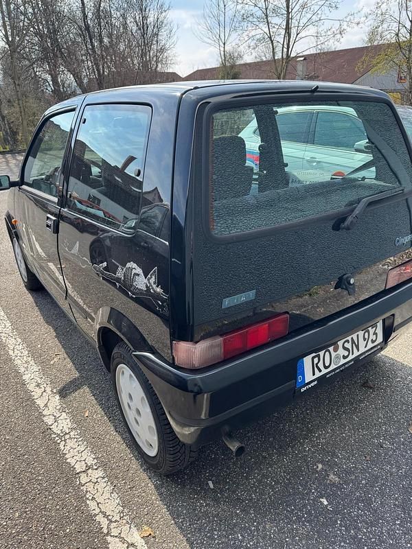 Gebraucht Fiat Cinquecento 40 PS (29 kW) 1995 Schwarz Kleinwagen