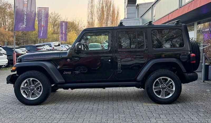 Gebraucht Jeep Wrangler Unlimited Rubicon 200 PS (147 kW) 2019 Schwarz SUV