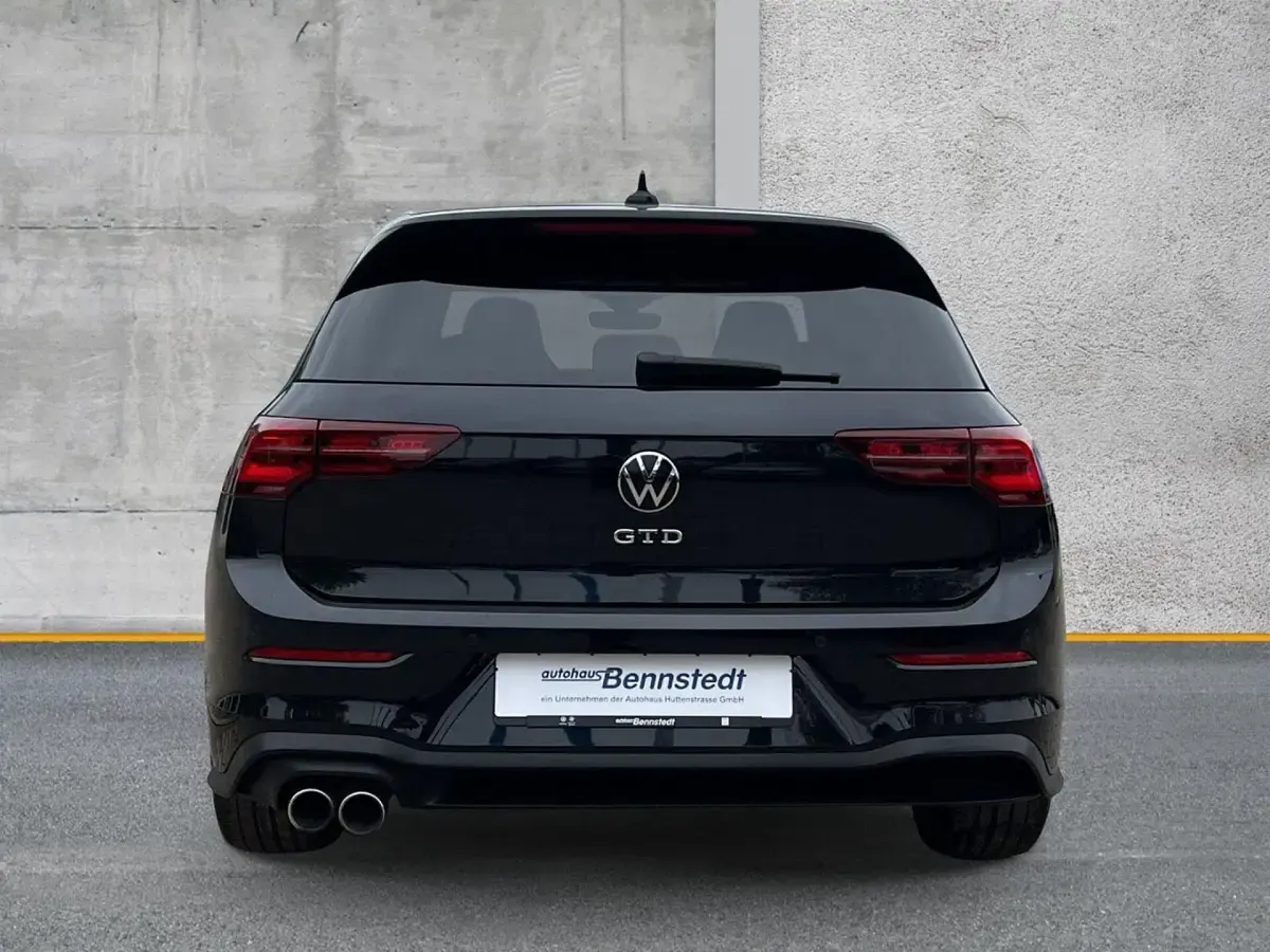 Gebraucht VW Golf VIII GTD 200 PS (147 kW) 2021 Schwarz Limousine