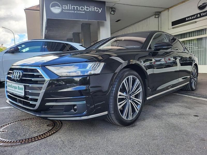 Schwarz Gebraucht 2021 Audi A8 Limousine | 49.900 € (Fairer Preis) - Bild 1/4