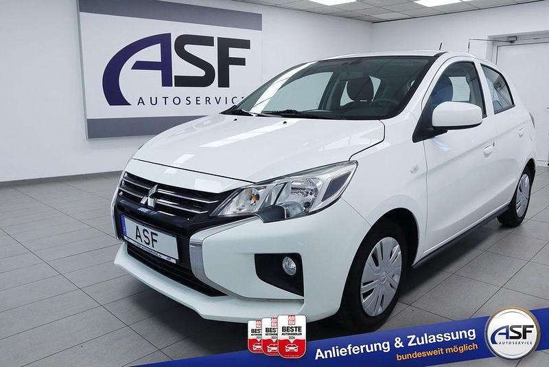 Weiß Gebraucht 2020 Mitsubishi Space Star Basis Kleinwagen | 8.970 € (Teuer) - Bild 1/3