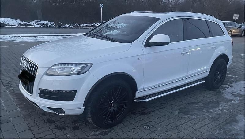 Weiß Gebraucht 2013 Audi Q7 S-Line SUV | 16.000 € (Superpreis) - Bild 1/4