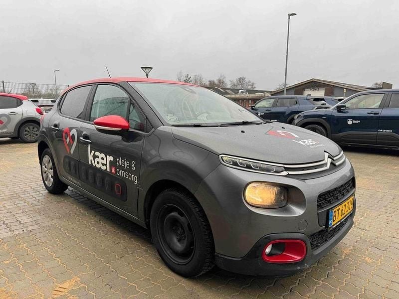 Gebraucht Citroën C3 Feel 75 PS (55 kW) 2018 Grau Kleinwagen