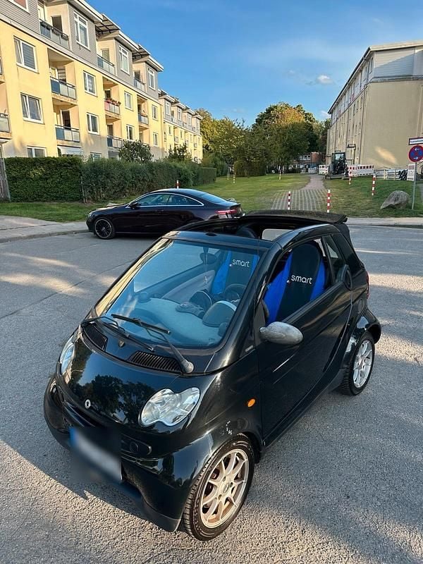 Schwarz Gebraucht 2006 Smart ForTwo Cabrio Cabrio | 850 € (Superpreis) - Bild 1/4