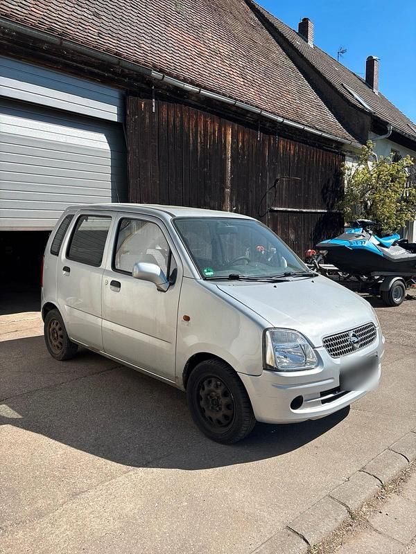 Second-hand Opel Agila 60 CP (44 kW) 2002 Argintiu Monovolum