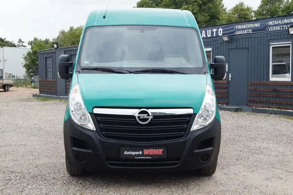 Gebraucht Opel Movano 110 PS (80 kW) 2016 Grün Van / Kleinbus