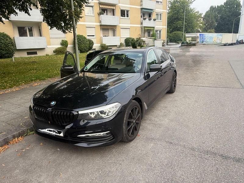 Schwarz Gebraucht 2017 BMW 520 Limousine | 19.999 € (Guter Preis) - Bild 1/4