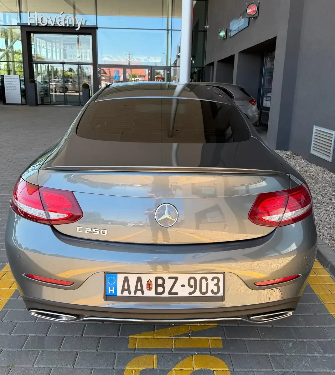 Gebraucht Mercedes C250 211 PS (155 kW) 2017 Grau Coupé