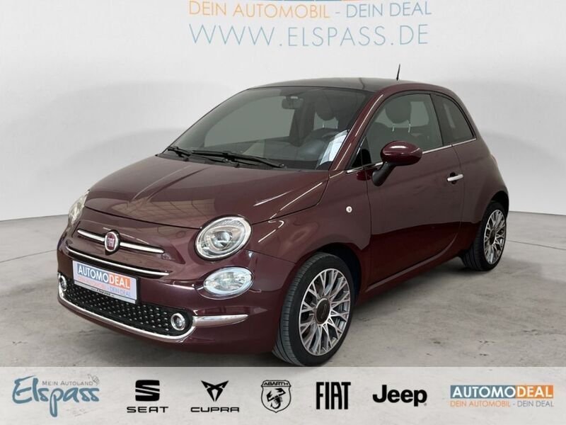 Bordeaux metalizzato) (rot Gebraucht 2020 Fiat 500 Star Kleinwagen | 12.489 € (Etwas zu teuer) - Bild 1/4