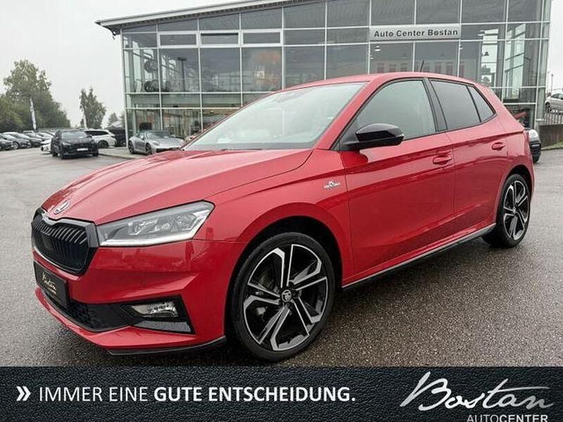 Rot Gebraucht 2024 Skoda Fabia Monte Carlo Kleinwagen | 21.900 € (Superpreis) - Bild 1/4