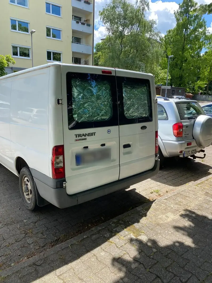 Gebraucht Ford Transit 85 PS (62 kW) 2011 Weiß Van / Kleinbus