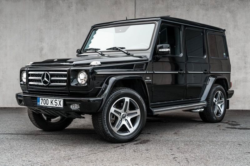 Schwarz Gebraucht 2010 Mercedes G55 AMG AMG SUV | 61.900 € (Fairer Preis) - Bild 1/4