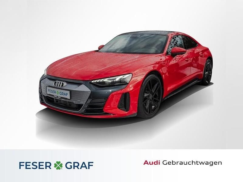 Tangorot metallic Gebraucht 2023 Audi e-tron GT quattro Comfort Limousine | 62.990 € (Fairer Preis) - Bild 1/4