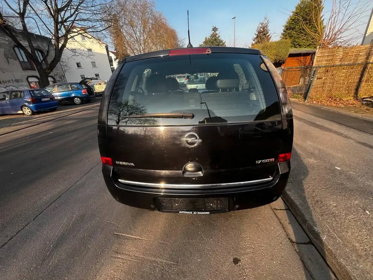 Gebraucht Opel Meriva 101 PS (74 kW) 2007 Schwarz Van / Kleinbus