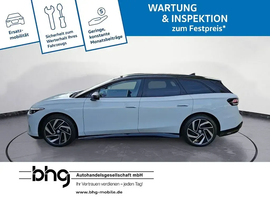Gebraucht VW ID.7 Active 210 kW (286 PS) 2025 Weiß Kombi