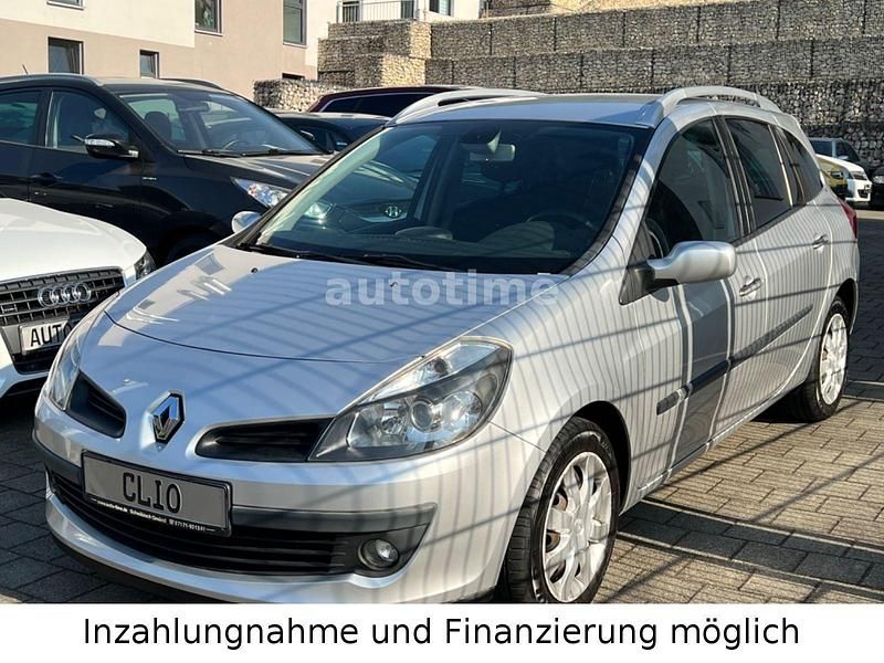 Platingrau Gebraucht 2009 Renault Clio GrandTour Dynamique Kombi | 4.990 € (Teuer) - Bild 1/4