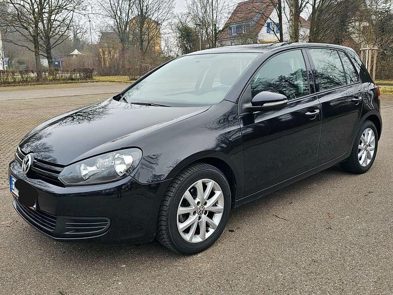 Gebraucht VW Golf VI 80 PS (58 kW) 2009 Schwarz Kleinwagen