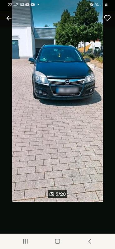 Gebraucht Opel Astra 110 PS (80 kW) 2009 Schwarz Kombi
