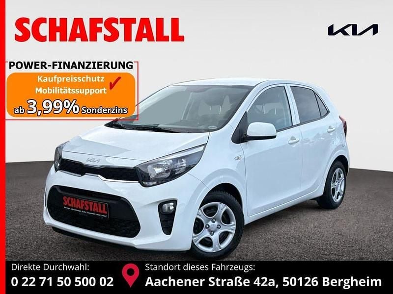 Weiss ((ud) schneeweiss) Gebraucht 2024 Kia Picanto Vision Kleinwagen | 15.979 € (Fairer Preis) - Bild 1/3