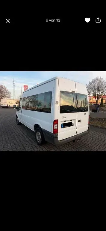 Second-hand Ford Transit 86 CP (63 kW) 2007 Alb Monovolum