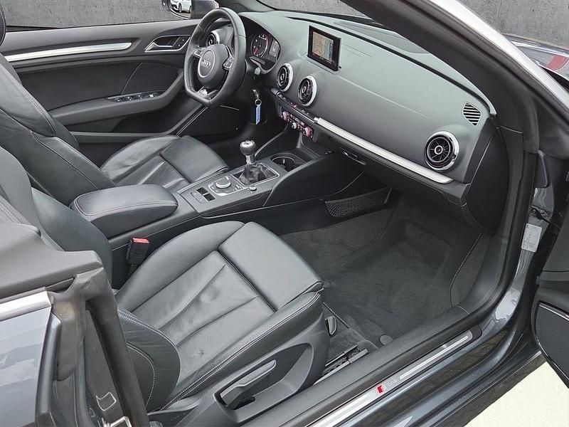 Gebraucht Audi A3 Cabriolet S-Line 140 PS (102 kW) 2014 Monsungrau (metallic) Cabrio