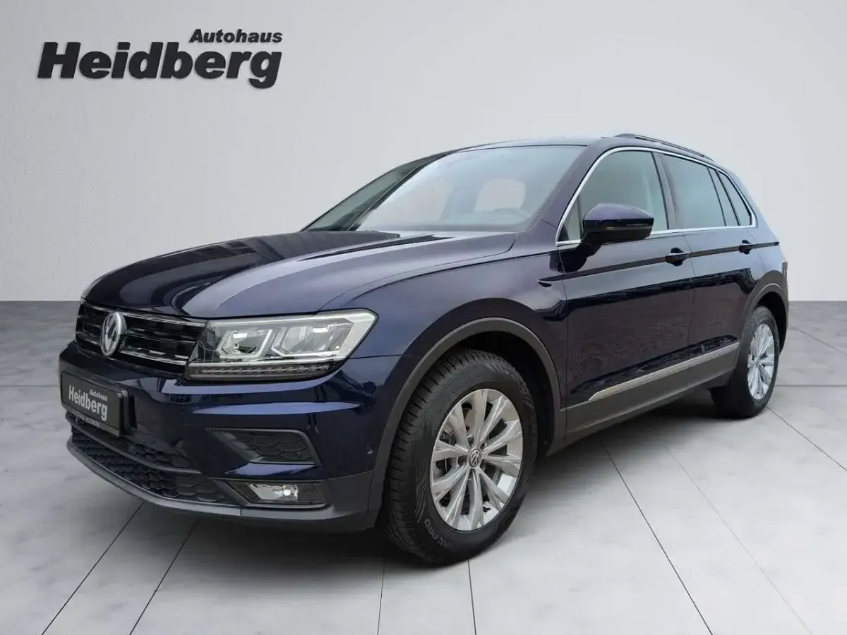 Gebraucht VW Tiguan 131 PS (96 kW) 2019 Blau SUV