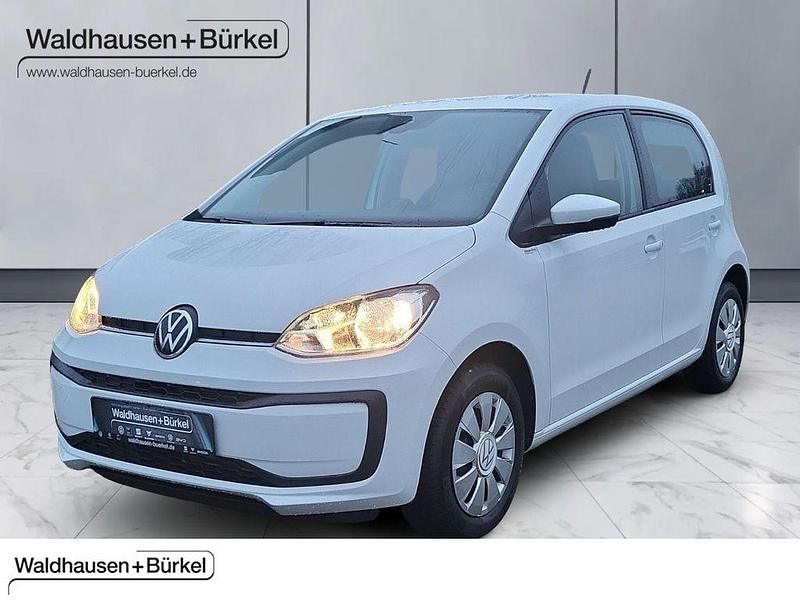 Weiß Gebraucht 2021 VW up! move up! Kleinwagen | 11.490 € (Etwas zu teuer) - Bild 1/4