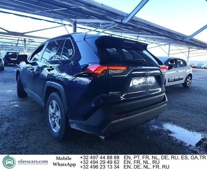 Gebraucht Toyota RAV4 Hybrid 218 PS (160 kW) 2019 Blau SUV