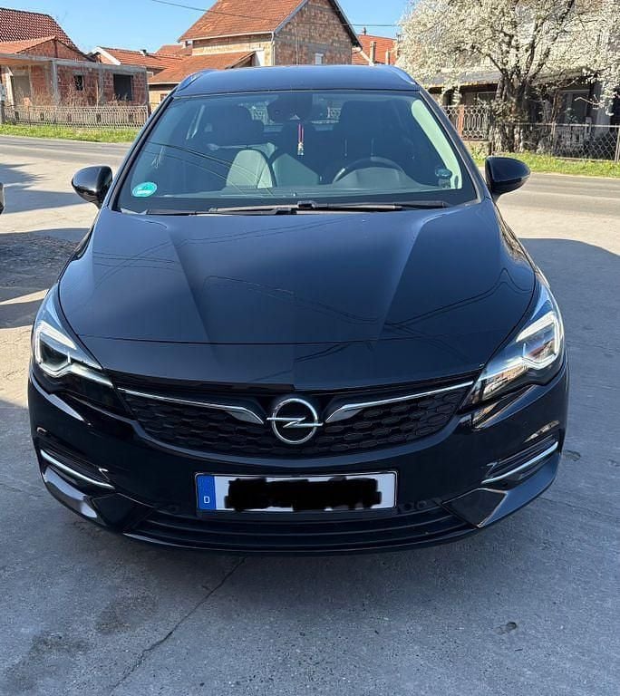 Gebraucht Opel Astra Ultimate 122 PS (89 kW) 2021 Schwarz Kombi