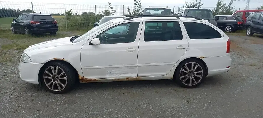 Gebraucht Skoda Octavia RS 170 PS (125 kW) 2008 Weiß Kombi