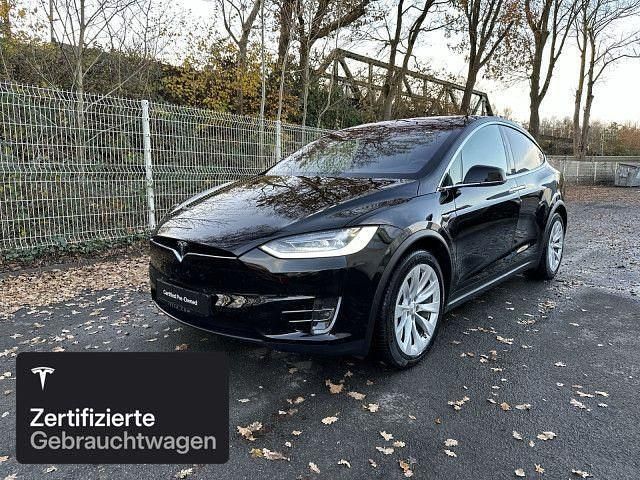 Schwarz Gebraucht 2020 Tesla Model X Long Range SUV | 41.200 € (Superpreis) - Bild 1/4