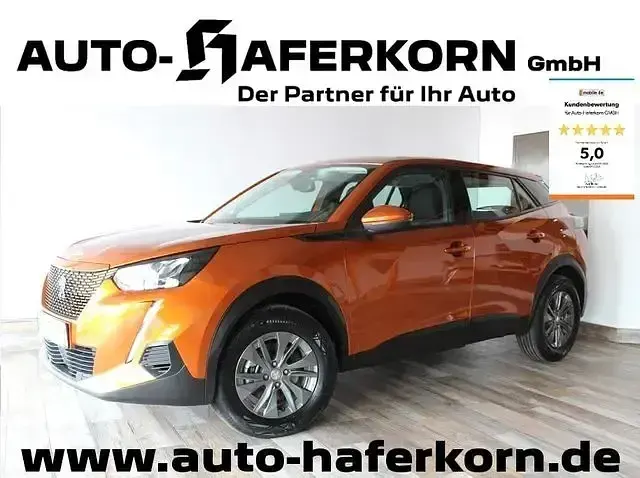 Gebraucht Peugeot e-2008 Active 100 kW (136 PS) 2021 Orange SUV