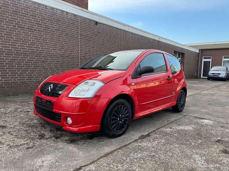 Farbe rot aden Gebraucht 2006 Citroën C2 VTR Sport Kleinwagen | 790 € (Guter Preis) - Bild 1/4