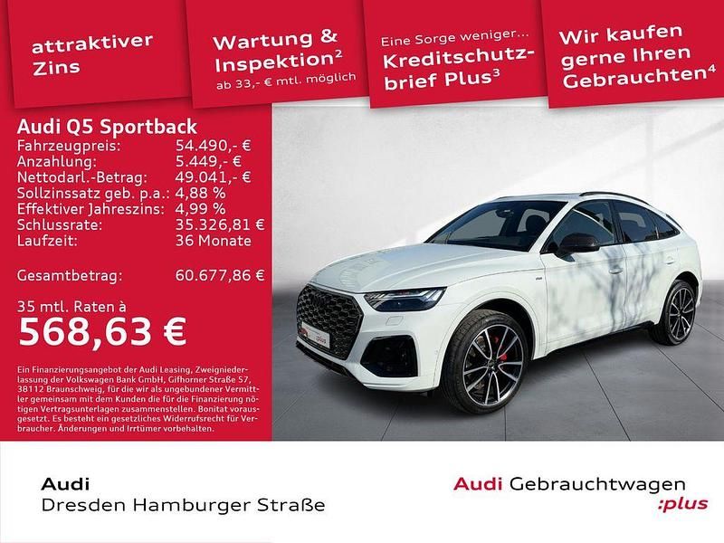 Gebraucht Audi Q5 Sportback S-Line 204 PS (150 kW) 2025 Weiß SUV