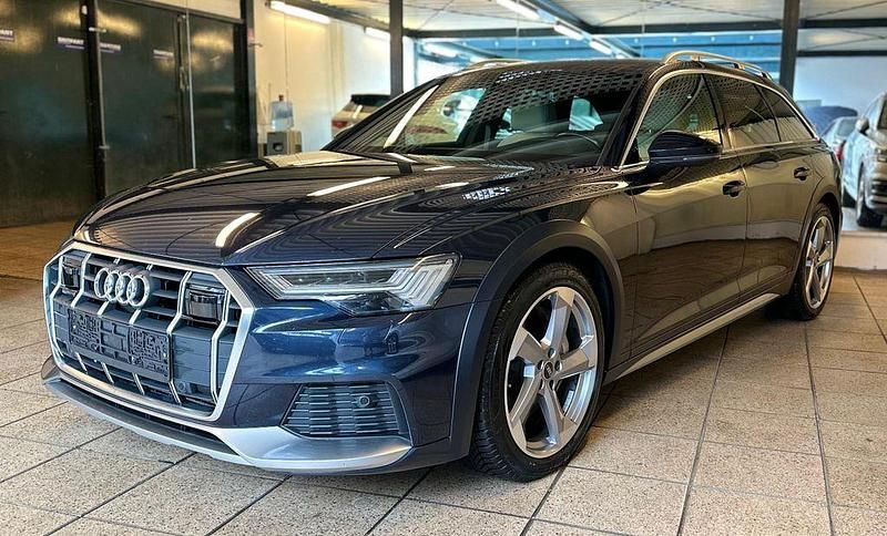 Blau Gebraucht 2021 Audi A6 Allroad Sport Kombi | 31.750 € (Superpreis) - Bild 1/4
