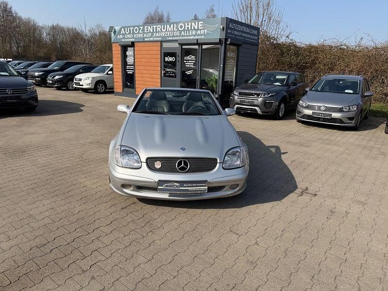 Gebraucht Mercedes SLK200 163 PS (119 kW) 2001 Grau Cabrio