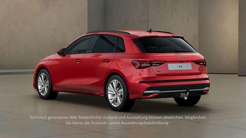 Second-hand Audi A3 204 CP (150 kW) 2025 Roșu Berlinǎ