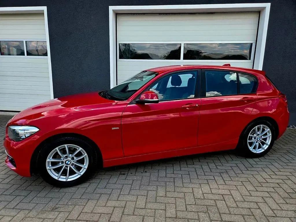 Gebraucht BMW 116 Efficient Dynamics 116 PS (85 kW) 2015 Rot Kleinwagen