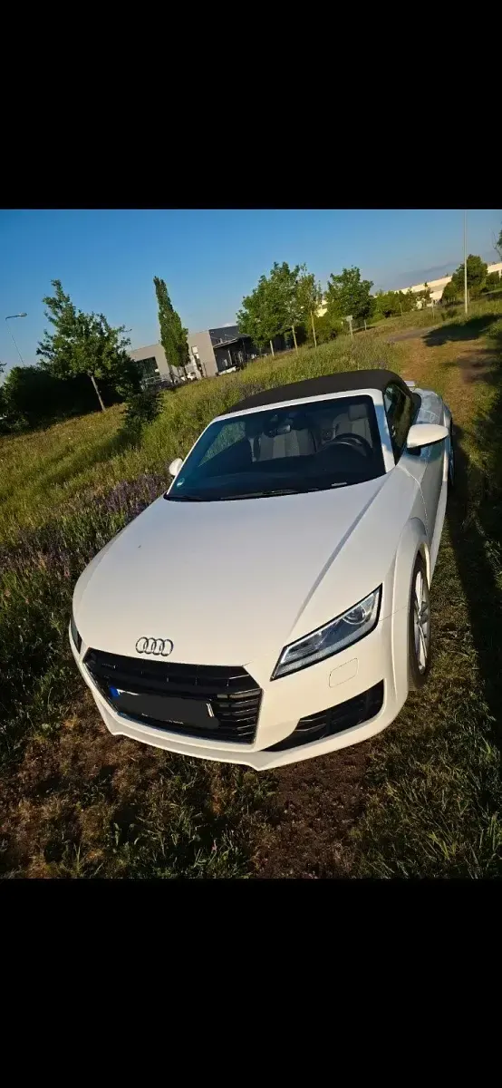 Gebraucht Audi TT Roadster 230 PS (169 kW) 2017 Weiß Cabrio