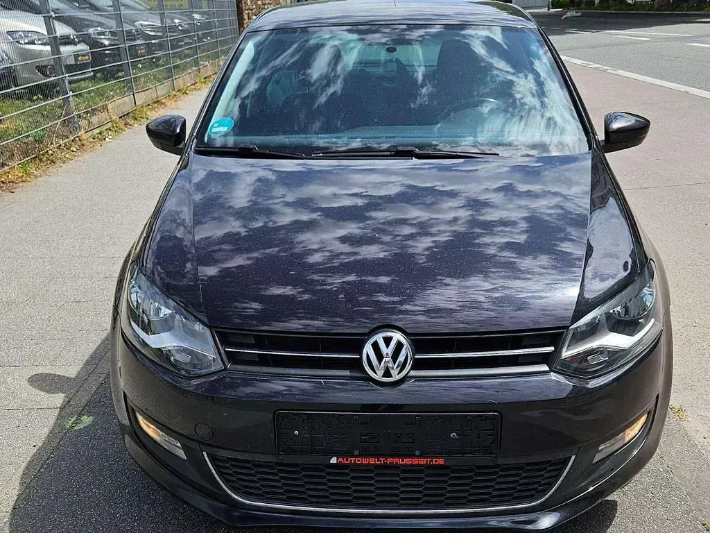 Gebraucht VW Polo Highline 90 PS (66 kW) 2010 Schwarz Kleinwagen