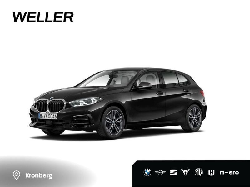 Black sapphire (schwarz) Gebraucht 2023 BMW 120 Comfort Edition Kleinwagen | 27.950 € (Fairer Preis) - Bild 1/4