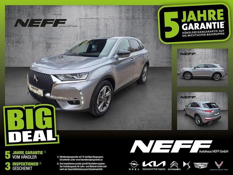 Lack grau artense/metallic kla Gebraucht 2022 DS Automobiles DS7 Crossback Bastille Plus SUV | 25.980 € (Superpreis) - Bild 1/4