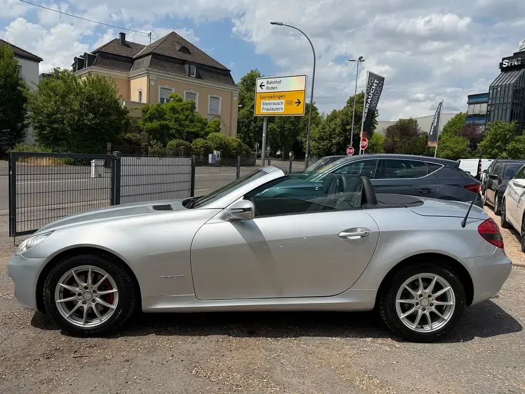 Gebraucht Mercedes SLK200 184 PS (135 kW) 2008 Silber Cabrio