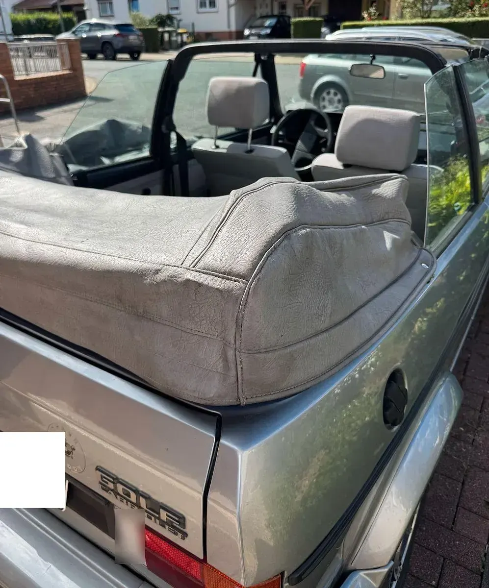 Gebraucht VW Golf Cabriolet 95 PS (69 kW) 1989 Grau Cabrio