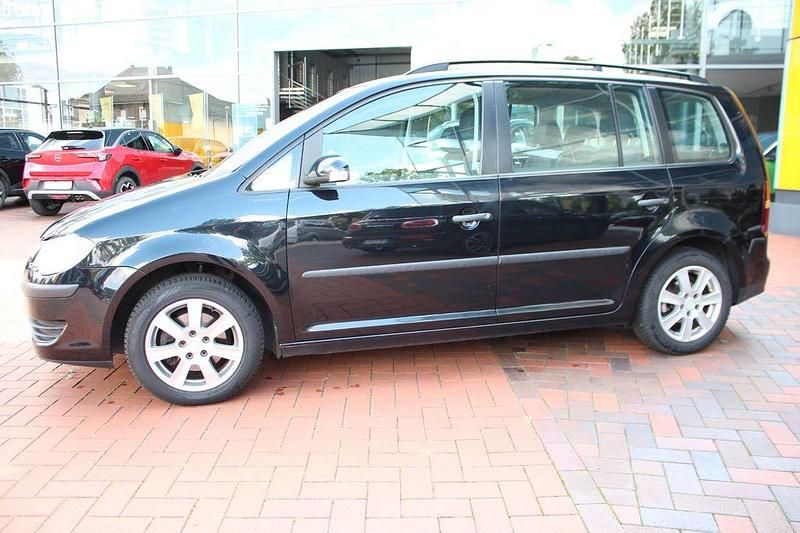 Gebraucht VW Touran Conceptline 105 PS (77 kW) 2007 Schwarz Van / Kleinbus