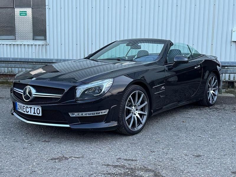 Designo mokkaschwarz Gebraucht 2012 Mercedes SL63 AMG AMG Cabrio | 53.999 € - Bild 1/4